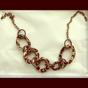 Animal print necklace